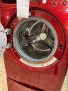 Lg Used Washer Front-load 27inches (Red) 