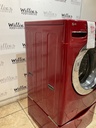 Lg Used Washer Front-load 27inches (Red) 