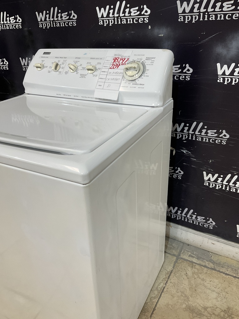 Kenmore Used Washer Top-load 27inches (White) 