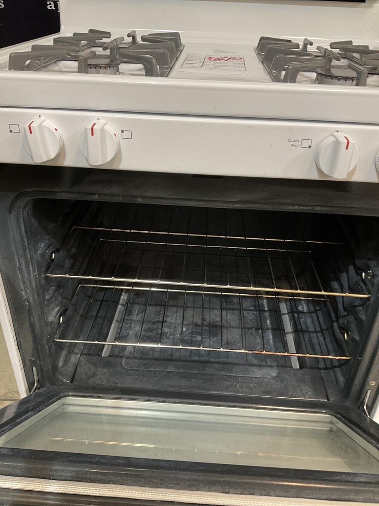 Frigidaire Used Natural Gas Stove 30inches (White) 