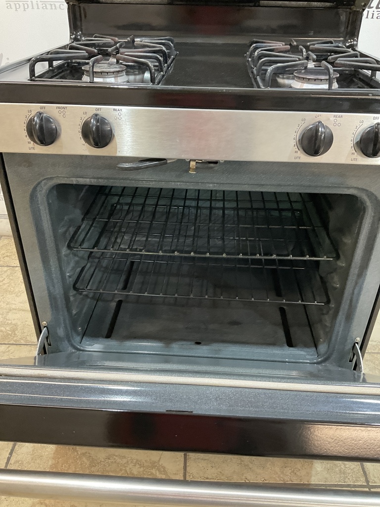 Ge Used Natural Gas Stove 30inches (Stainless Steel) 