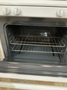 Frigidaire Used Natural Gas Stove 30inches (White) 