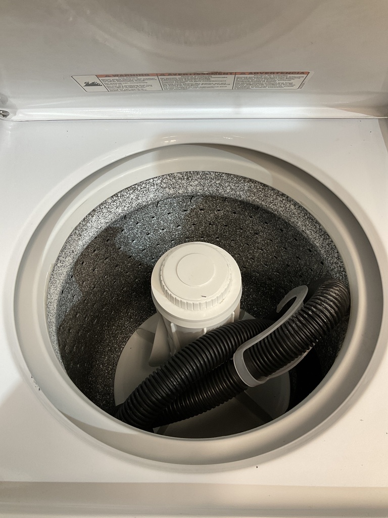 Whirlpool Used Electric Unit Stackable 220volts (30 AMP) 24x71 1/2” {3 prong}  (White) 