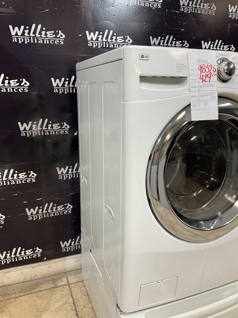 Lg Used Washer Front-load 27inches (White) 