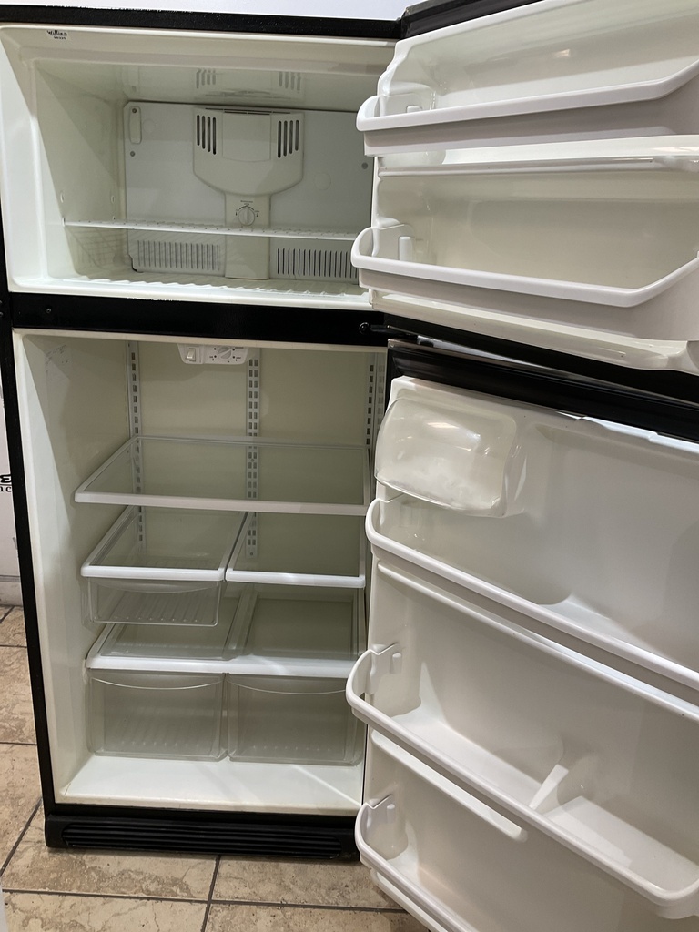 Frigidaire Used Refrigerator Top and Bottom 30x65 1/2” (Stainless Steel)