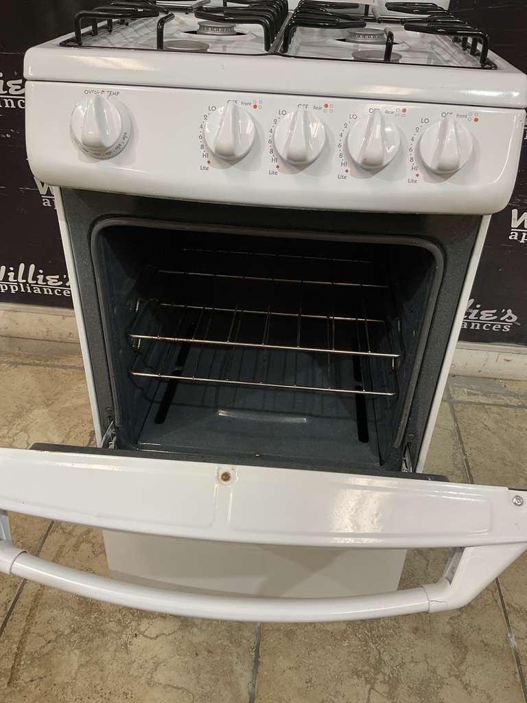 Hotpoint Used Natural Gas Stove 20inches (White) 