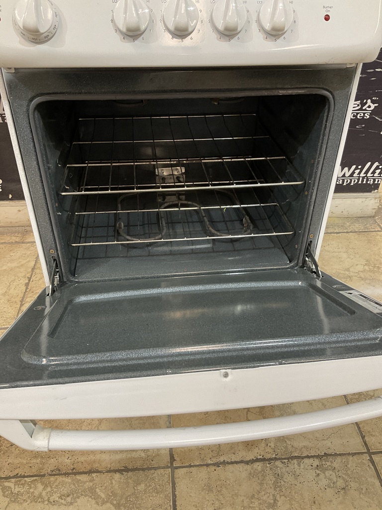 Hotpoint Used Electric Stove 220volts (40/50 AMP) 24inches {no cord} (White) 
