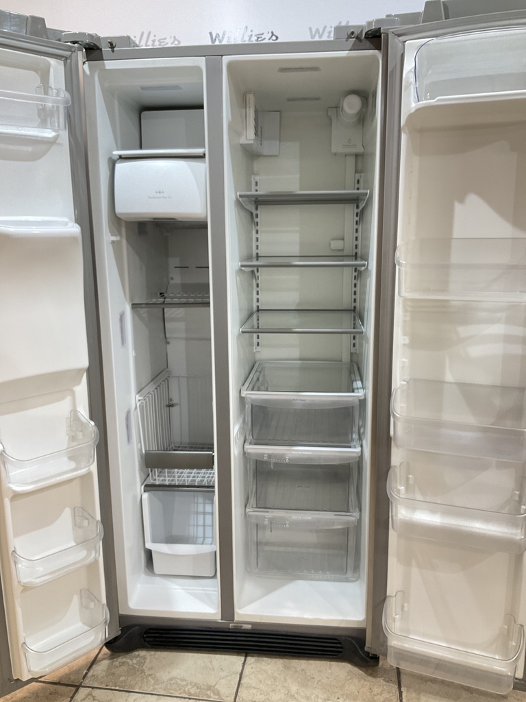 Frigidaire Used Refrigerator Side by Side 33x70 (Stainless Steel)