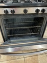 Frigidaire Used Natural Gas Stove 30inches (Stainless Steel) 