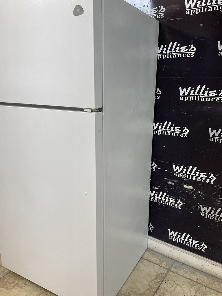 White Westinghouse Used Refrigerator Top and Bottom 30x65 1/2” (White)