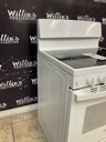 Ge Used Electric Stove 220volts (40/50 AMP) 30inches {no cord} (White) 