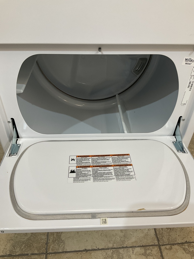 Whirlpool Used Electric Dryer 220volts (30 AMP) 29inches {no cord} (White)