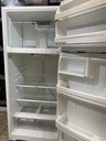 Ge Used Refrigerator Top and Bottom 28x67 (White) 