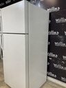 Ge Used Refrigerator Top and Bottom 28x67 (White) 