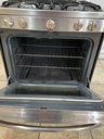 Ge Used Natural Gas Stove 30inches (Stainless Steel) 