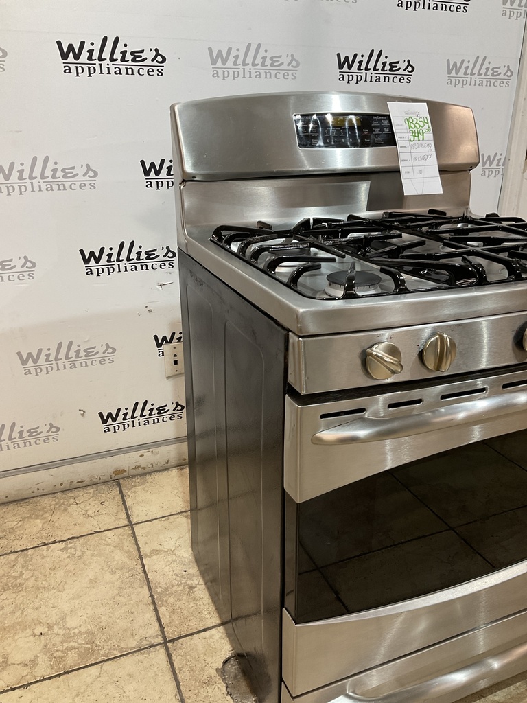 Ge Used Natural Gas Stove 30inches (Stainless Steel) 