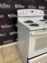 Ge Used Electric Stove 220volts (40/50 AMP) 30inches {no cord} (White) 