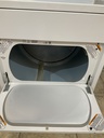 Whirlpool Used Electric Set Washer/Dryer 220volts (30 AMP) 27/29inches {4 prong} (White) 