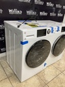 Ge Used Electric Set Washer/Dryer Front-load 23 1/2” {no cord} (White) 