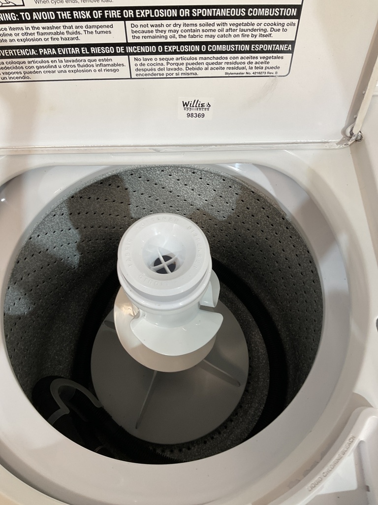 Whirlpool Used Washer Top-load 27inches (White) 