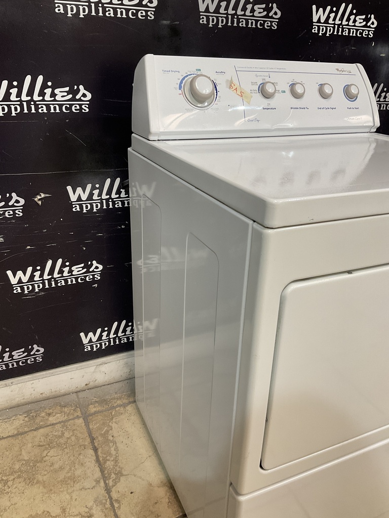 Whirlpool Used Natural Gas Dryer 27inches (White)
