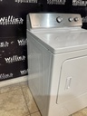 Maytag Used Electric Dryer 220volts (30 AMP) 29inches {3 prong} (White) 