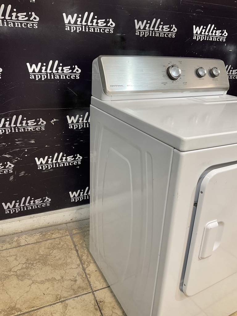 Maytag Used Electric Dryer 220volts (30 AMP) 29inches {no cord} (White) 