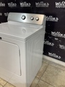 Maytag Used Electric Dryer 220volts (30 AMP) 29inches {no cord} (White) 