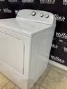 Whirlpool Used Electric Dryer 220volts (30 AMP) 29inches {3 prong} (White)