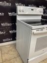 Ge Used Electric Stove 220volts (40/50 AMP) 30inches {4 prong} (White)