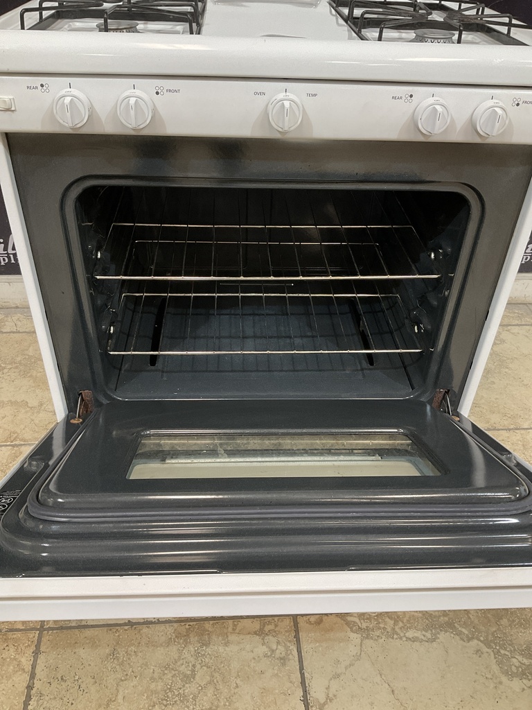 Frigidaire Used Natural Gas Stove 30inches (White) 