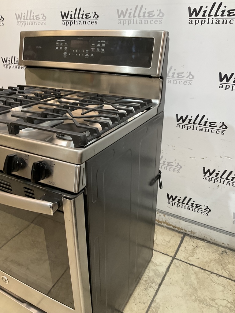 Ge Used Natural Gas Stove 30inches (Stainless Steel) 