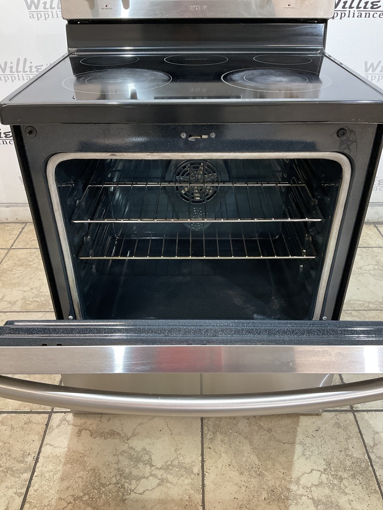 Samsung Used Electric Stove 220volts (40/50 AMP) 30inches {3 prong} (Stainless Steel) 
