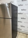 Frigidaire Used Refrigerator Top and Bottom 28x64 1/2” (Stainless Steel) 