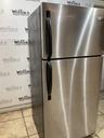 Frigidaire Used Refrigerator Top and Bottom 28x64 1/2” (Stainless Steel) 