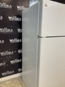 Ge Used Refrigerator Top and Bottom 28x64 1/2” (White) 