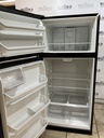 Frigidaire Used Refrigerator Top and Bottom 30x65 1/2 (Black) 