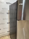 Frigidaire Used Refrigerator Top and Bottom 28x64 1/2” (Stainless Steel);