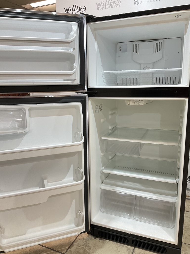 Frigidaire Used Refrigerator Top and Bottom 28x64 1/2” (Stainless Steel);
