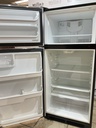 Frigidaire Used Refrigerator Top and Bottom 28x64 1/2” (Stainless Steel);