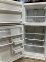 Kenmore Used Refrigerator Top and Bottom 30x65 1/2” (White) 