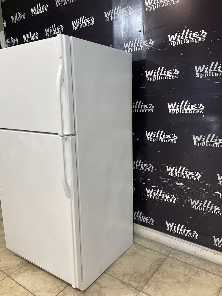 Kenmore Used Refrigerator Top and Bottom 33x65 1/2” (White) 