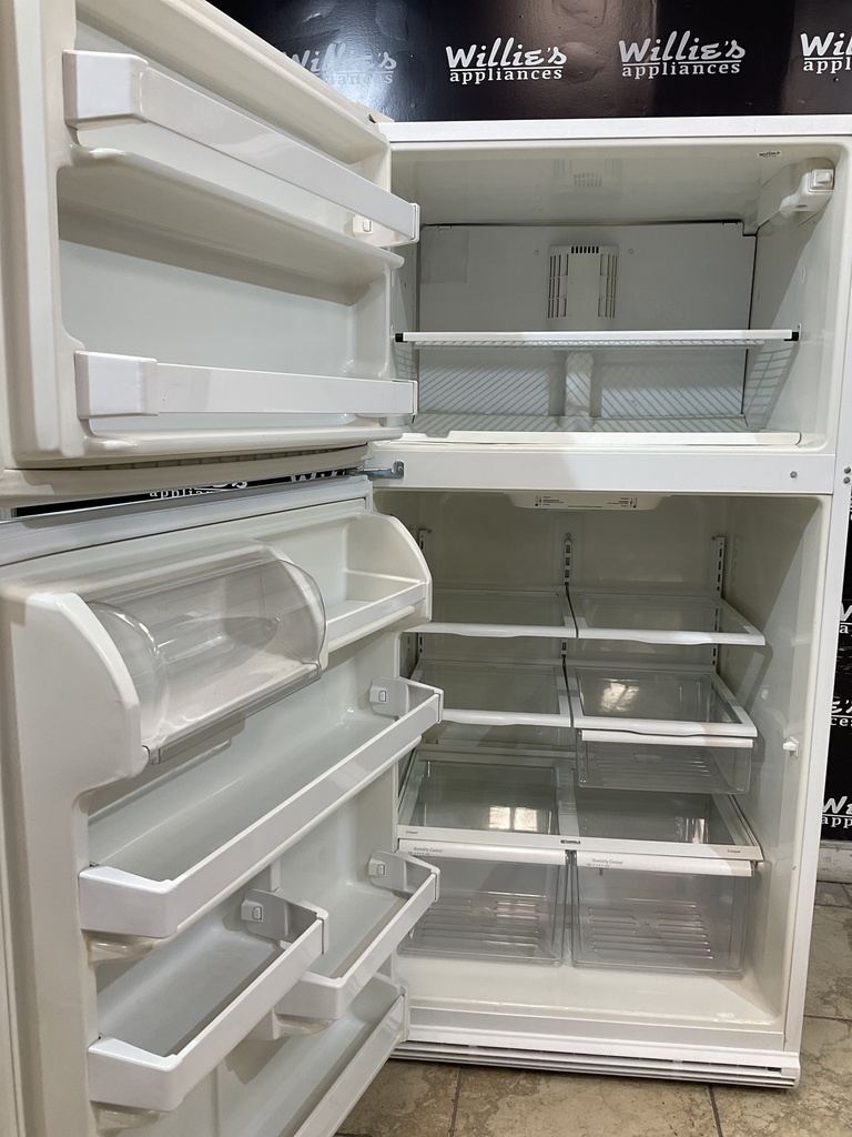 Kenmore Used Refrigerator Top and Bottom 33x65 1/2” (White) 