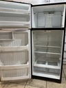 Ge Used Refrigerator Top and Bottom 28x67 (Black) 