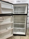 Frigidaire Used Refrigerator Top and Bottom 30x65 1/2” (Stainless Steel)