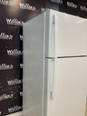 Ge Used Refrigerator Top and Bottom 28x66 1/2” (White) 