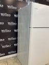 Frigidaire Used Refrigerator Top and Bottom 30x65 1/2” (White) 