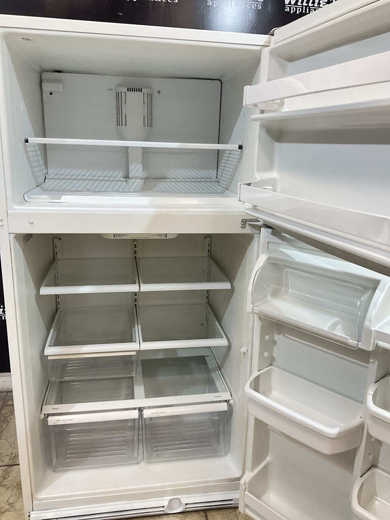 Kenmore Used Refrigerator Top and Bottom 33x65 1/2” (White)