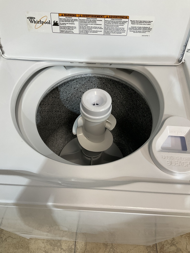Whirlpool Used Washer Top-load 27inches (White) 