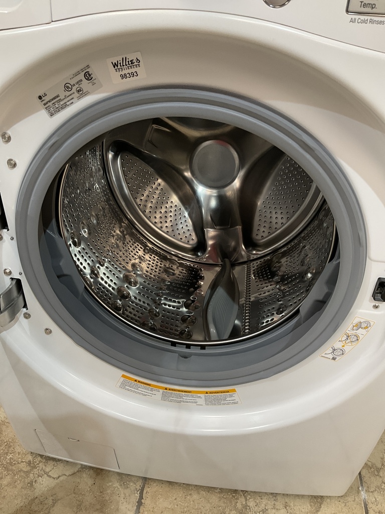 Lg Used Washer Front-load 27inches (White) 